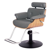 COCOA Salon Styling Chair Grey AGS Beauty