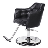 ITALICA Salon Styling Chair Black AGS Beauty