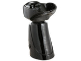 ATLANTIC Salon Shampoo Pedestal with Black Base AGS Beauty