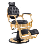 Princeton Gold Barber Chair - Black DIR