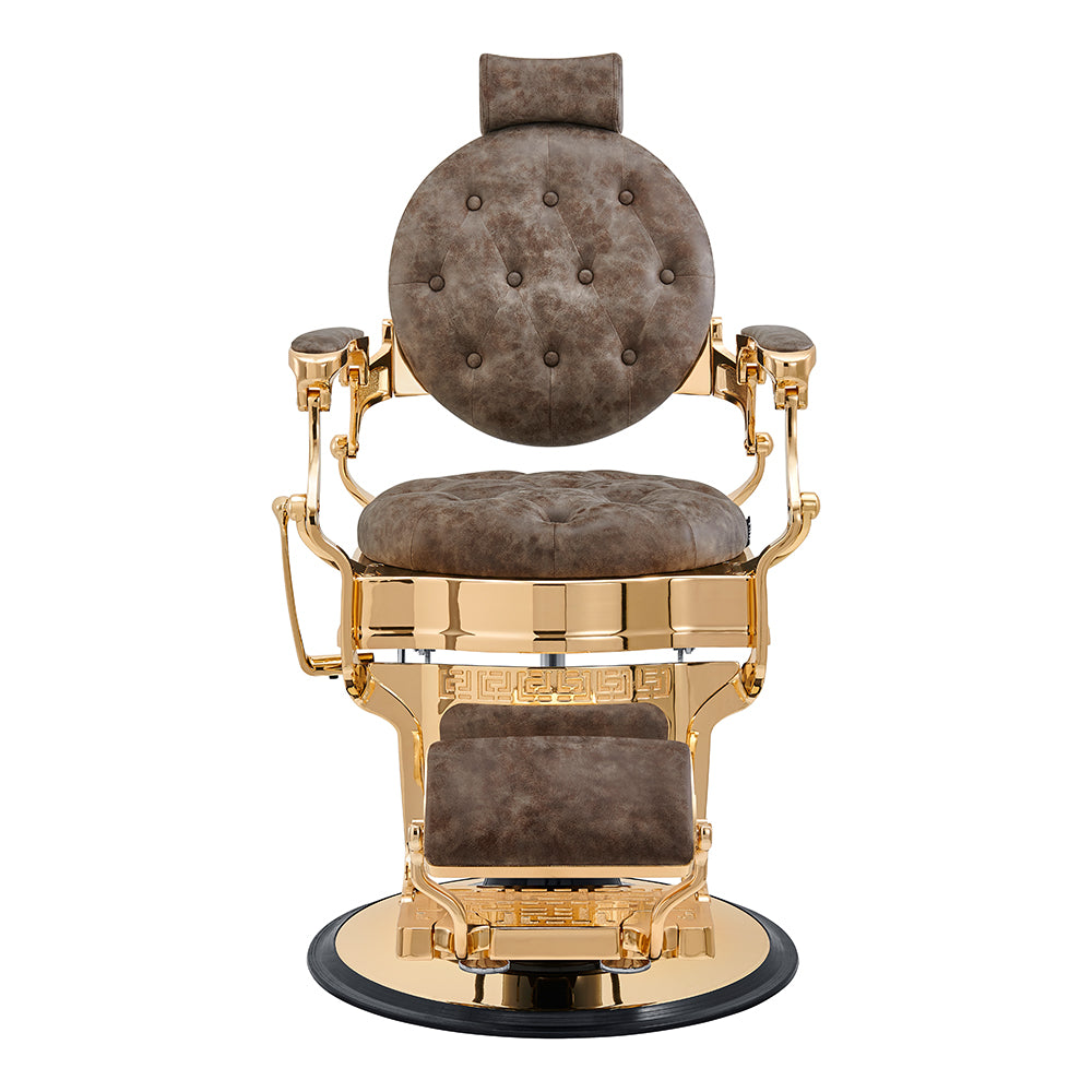 Barber chair gold cheap