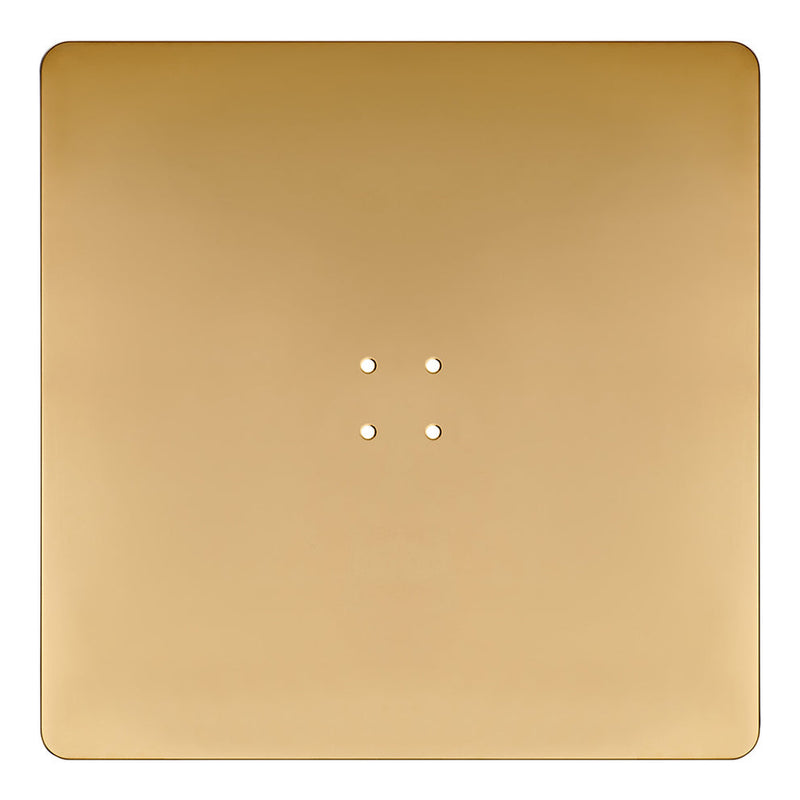 Square Base for Salon Chair - Gold DIR