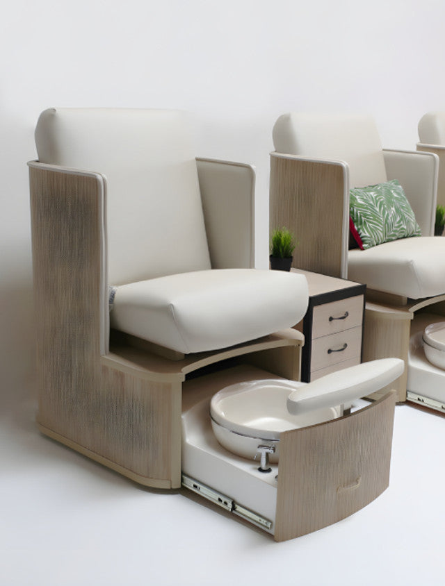 DORSET Pedicure Chair Lounge Style with Plumbing Belava
