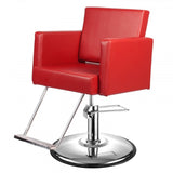 CANON Salon Styling Chair Red AGS Beauty