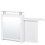 Gattino LED Lighting Reception Desk White DIR