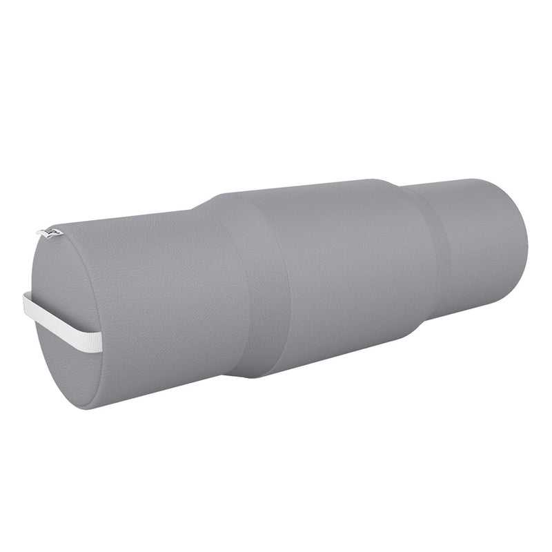Extended Round Massage Bolster Gray DIR