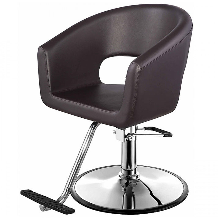 MAGNUM Salon Styling Chair Brown AGS Beauty