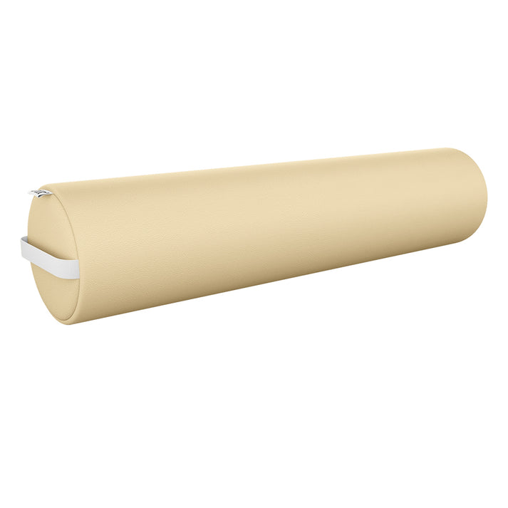 Full Round Bolster Pillow-Small, 6"X26" Beige DIR