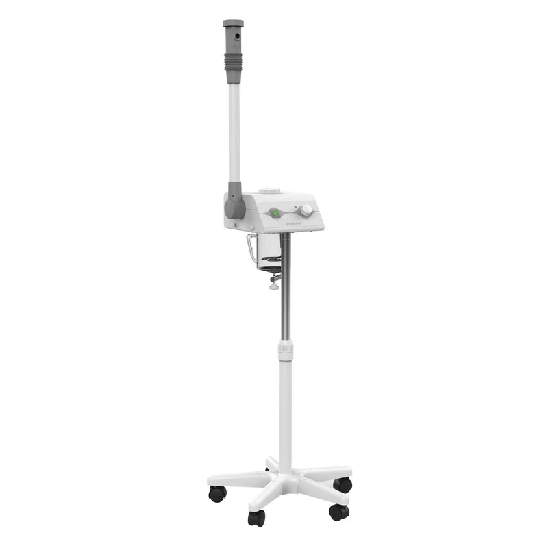 Silverfox America F-800B facial steamer on wheels with control panel, ideal for salons.
