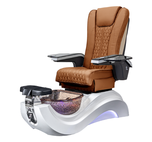 Gossip 2 White Pedicure Chair SC