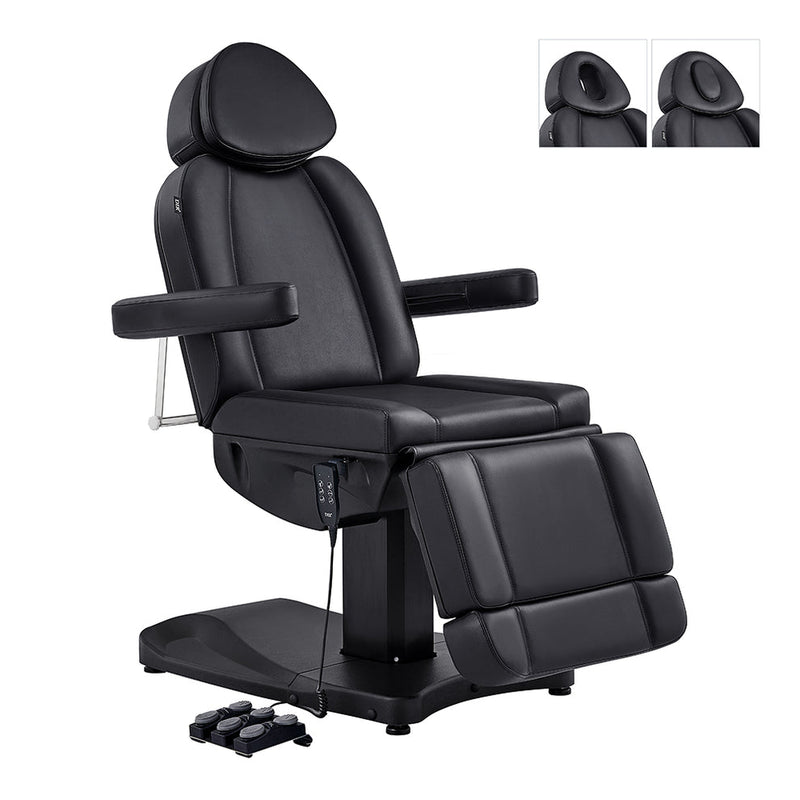 Ink 3-Motors Electric Facial Beauty Bed Chair Black DIR