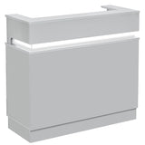 Langara LED Lighting Reception Desk Gray DIR