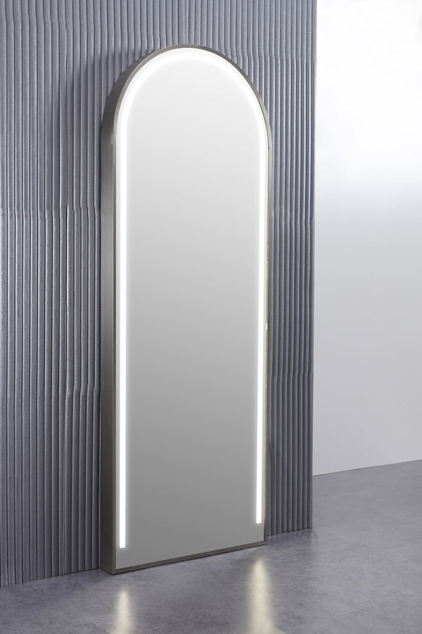 MONT BLANC Salon Mirror with LED Light AGS Beauty