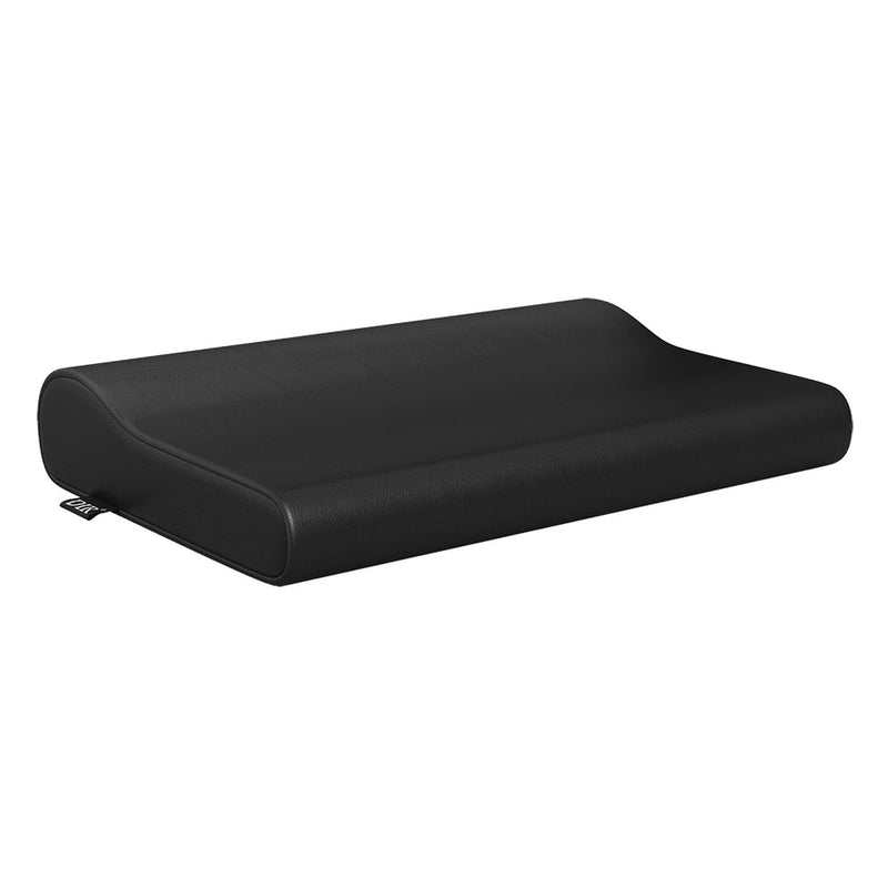 Neck Contour Bolster Pillow, 14"x10" Black DIR