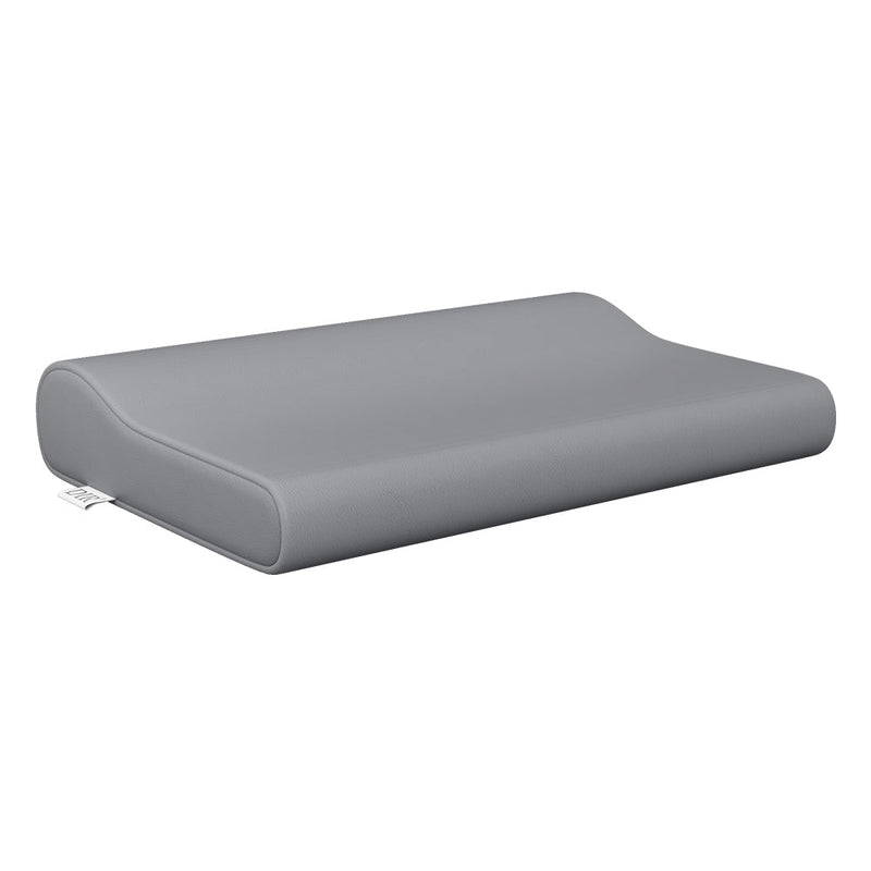Neck Contour Bolster Pillow, 14"x10" Gray DIR