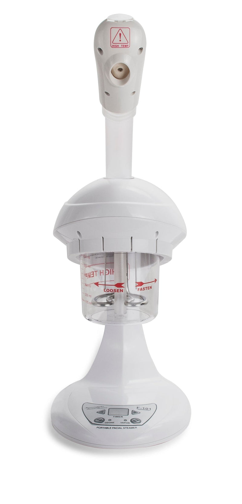 Silverfox America F-101A Steamer electric baby bottle sterilizer, front view.