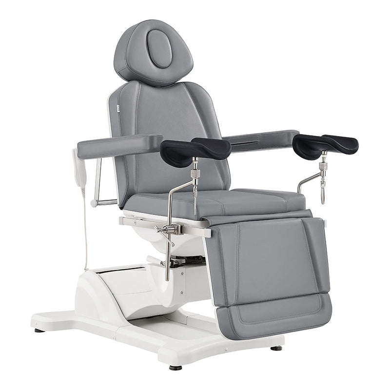 Pavo OB 4-Motors OB GYN Exam Chair with Stirrups Gray DIR