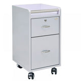 Pedi-Mani Trolley Cart Silver DIR