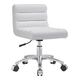 Jockey Pedi Stool White DIR