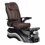 Pleroma II Black Base Pedicure Chair Whale Spa
