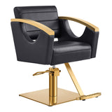 Bello Gold Classic Salon Chair Black DIR
