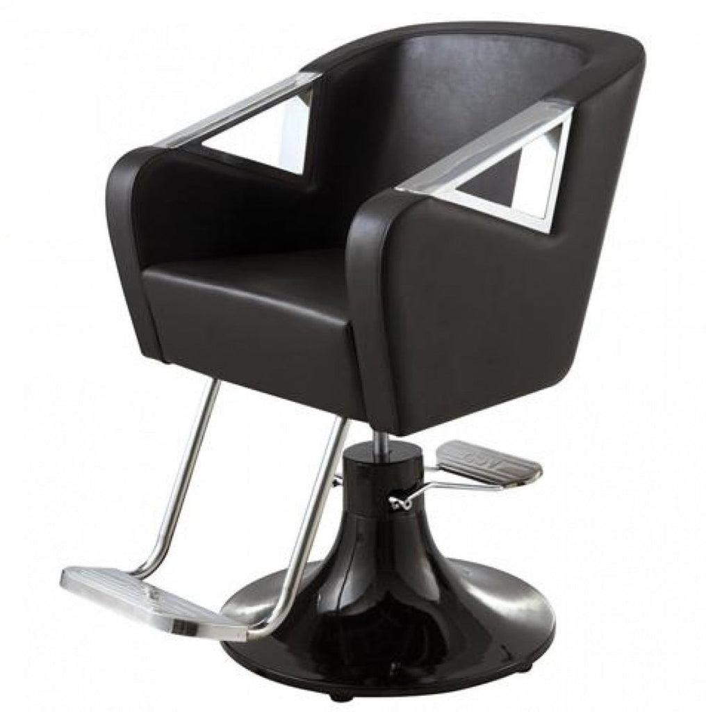 SAVOY Salon Styling Chair Brown AGS Beauty