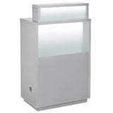 Orsacchiotto LED Lighting Reception Desk Silver DIR