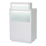 Orsacchiotto LED Lighting Reception Desk White DIR