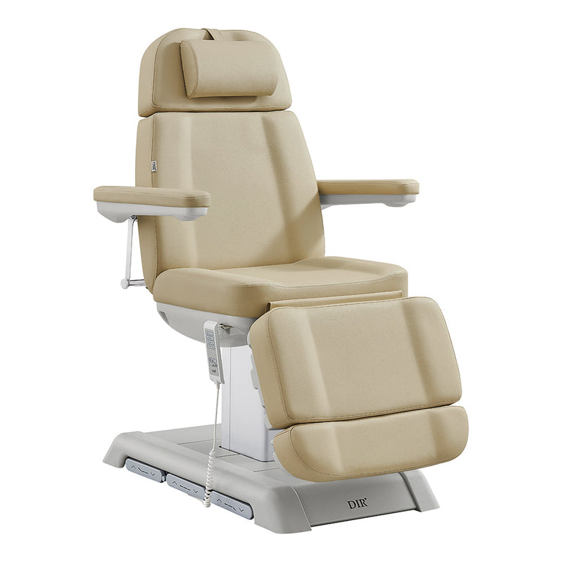 Sydney Esthetician Chair – 4 Motors Beige DIR on a white background