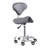Tao Saddle Grey Stool DIR