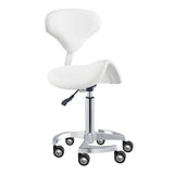 Tao Saddle White Stool DIR