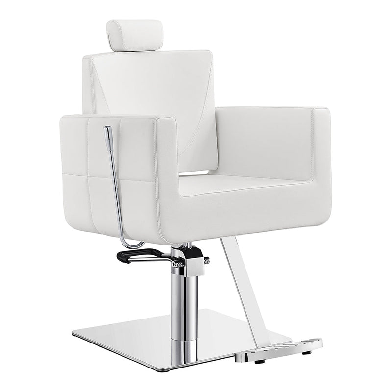 Tetris All Purpose Reclining Chair White DIR on a white background