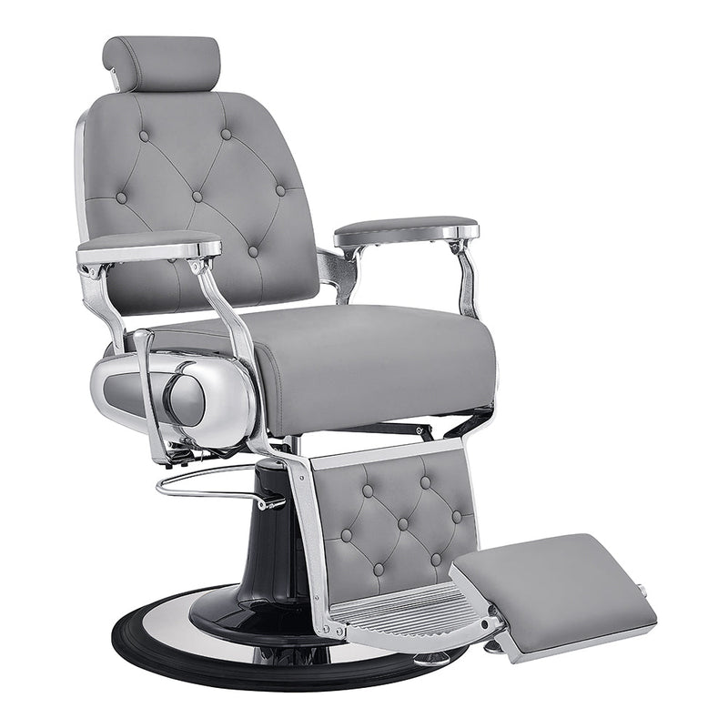 Titan Barber Chair Grey DIR