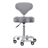 Zen Adjustable Swivel Gray Stool DIR