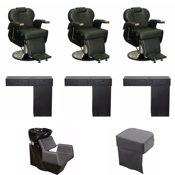 3 Operator Barber Station Package #3 - Packages