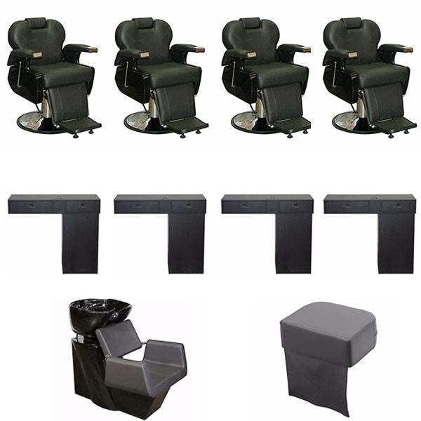 4 Operator Barber Station Package #1 - Packages