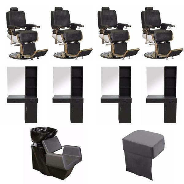 4 Operator Barber Station Package #11 - Packages