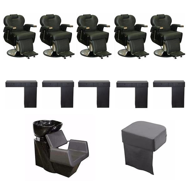 5 Operator Barber Station Package #1 - Packages