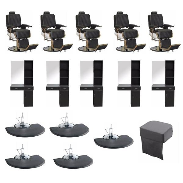 5 Operator Barber Station Package #3 - Packages