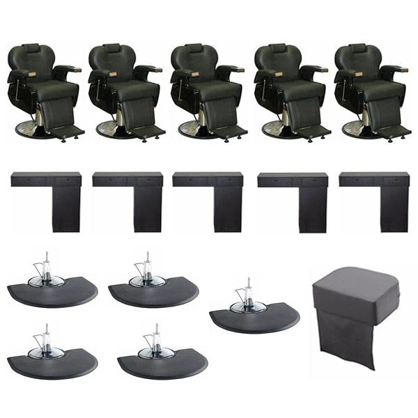 5 Operator Barber Station Package #7 - Packages