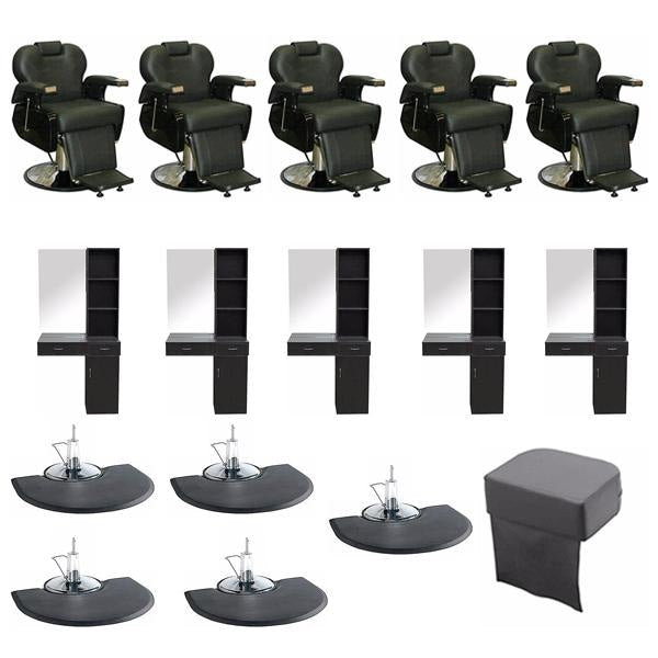 5 Operator Barber Station Package #8 - Packages
