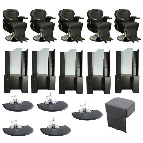 5 Operator Barber Station Package #9 - Packages