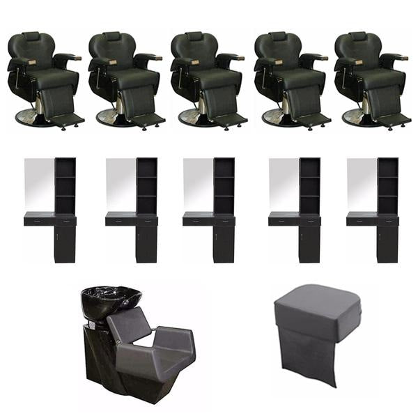 5 Operator Barber Station Package #5 - Packages