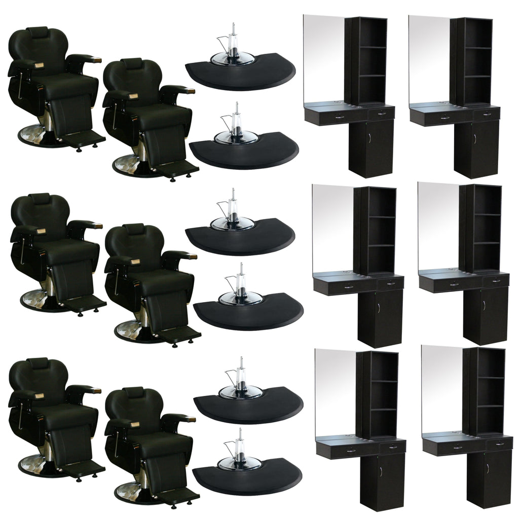 6 Operator Barber Station Package #8 - Packages