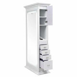Adonis Double LED Lighting Styling Station White DIR