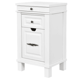 Bordeaux Styling Station Cabinet White DIR