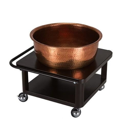 Copper Bowl Roll-up Foot Bath Living Earth Crafts - Portable Units