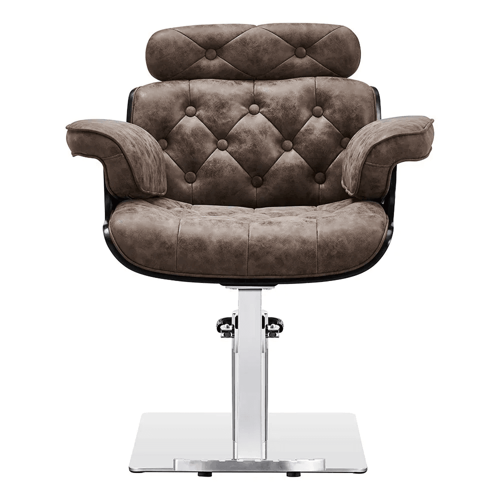 Empress Vintage Styling Chair in Brown DIR - Styling Chairs