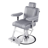 Executive Barber Chair Grey DIR
