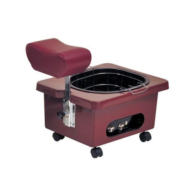 Fiberglass Portable Footsie Pedicure Spa DG105 Pibbs - Rusty Brown - Portable Units